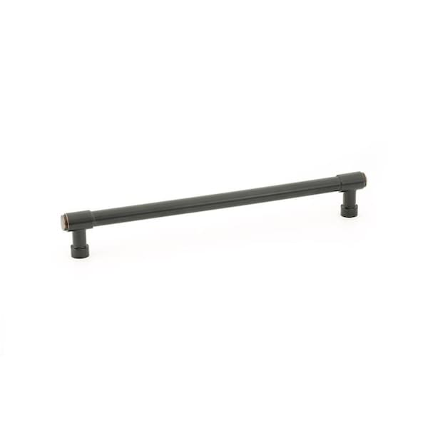 Emtek Jasper Cabinet Pull with 8 in Center to Center Oil Rubbed Bronze Finish 86690US10B - main